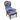 19th century English mahogany gents chair with beautiful carvings and upholstery c.1870