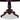 19th century French mahogany pedestal table with brecciated marble top c.1870