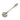 19th century French sterling silver ladle 254g