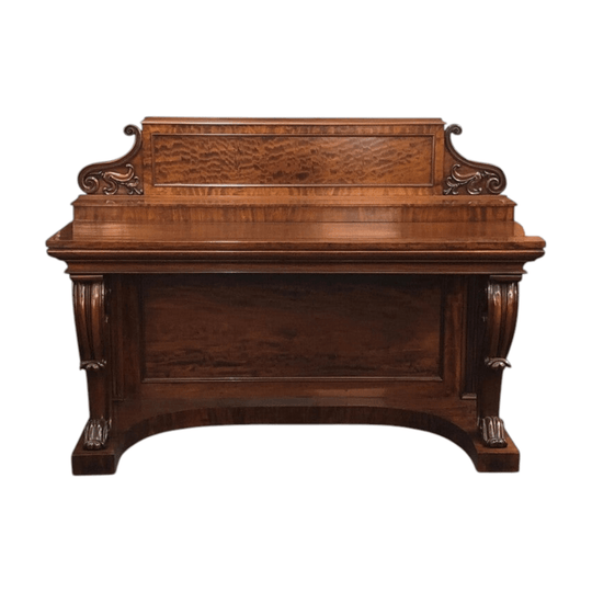 19th-Century English Mahogany Console Table, c.1860