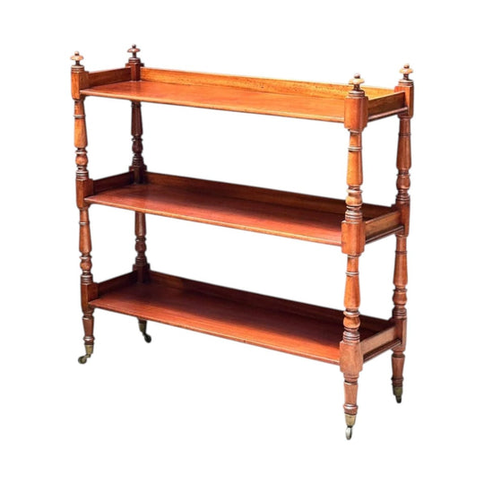 19th century English mahogany servery c.1860