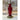 19th-Century Faceted Ruby Glass Vase with Gilt-Metal Mounts and Scrolling Foliate Handles | Bazaa | Designer, Vintage and Antique Furniture