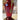 19th-Century Faceted Ruby Glass Vase with Gilt-Metal Mounts and Scrolling Foliate Handles | Bazaa | Designer, Vintage and Antique Furniture