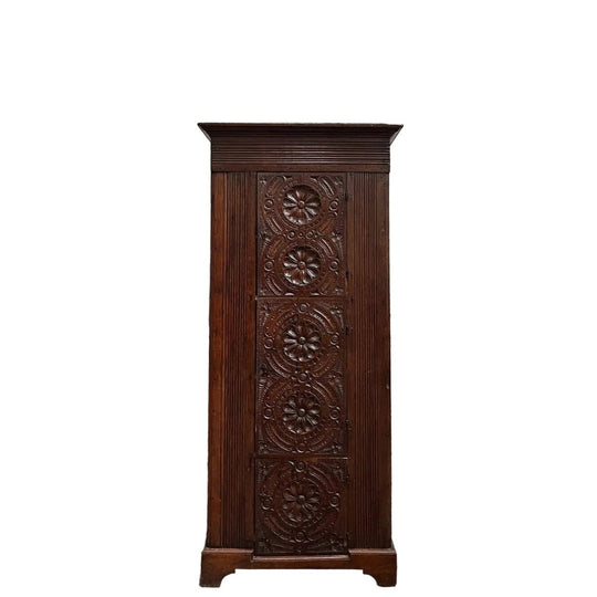 19th-Century French Breton Chestnut Armoire