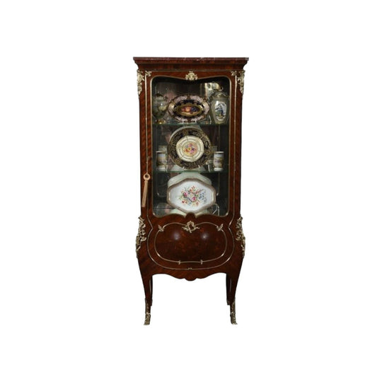 19th Century French Kingwood Vitrine, c.1870