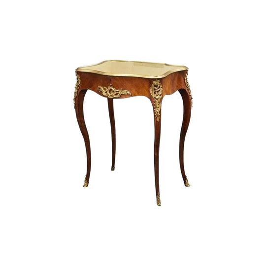 19th-Century French Louis XV Style Display Table, c.1870