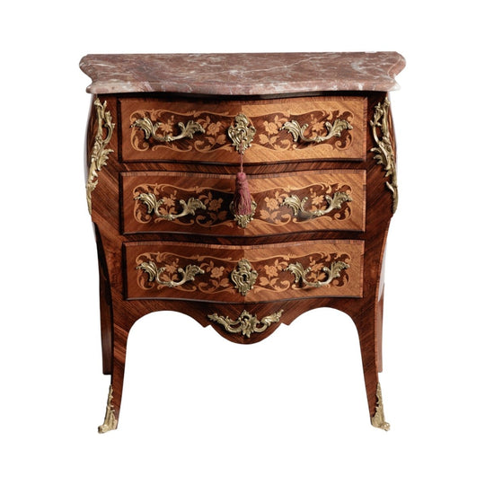 19th Century French Marquetry Commode