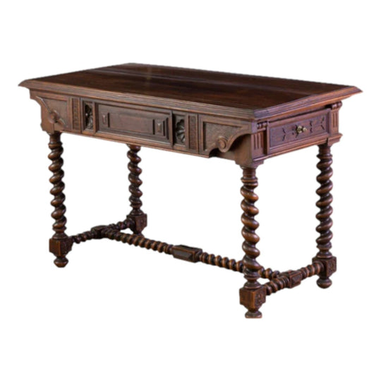 19th Century French Walnut Console Table