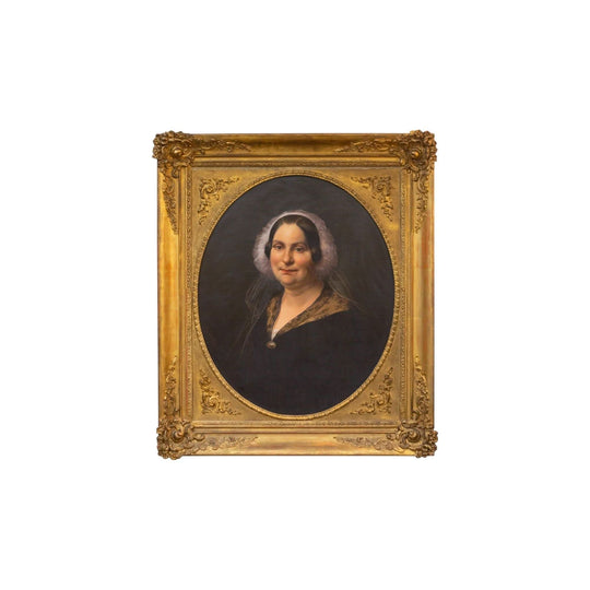 19th Century Portrait of a Dutch Lady