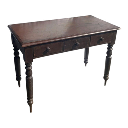 19thC colonial cedar hall table