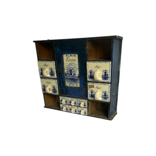 19thC Dutch spice drawers
