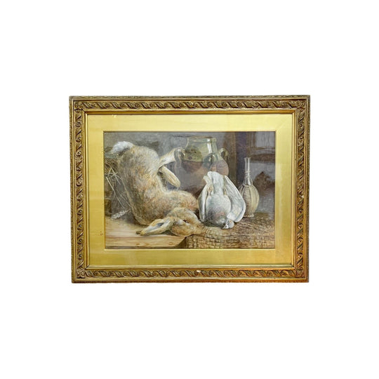 19thc English Momento Mori still life