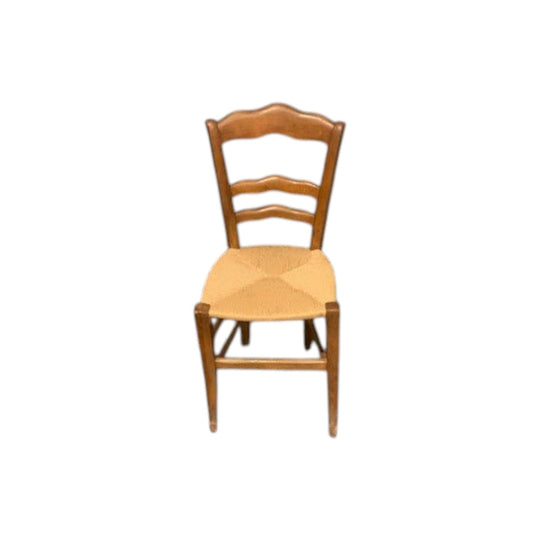 19thC French provincial cherrywood chair