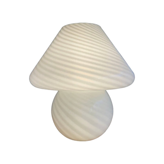Large Vintage Murano Mushroom Lamp