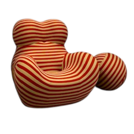 B & B Italia Big Mama Armchair and Ottoman