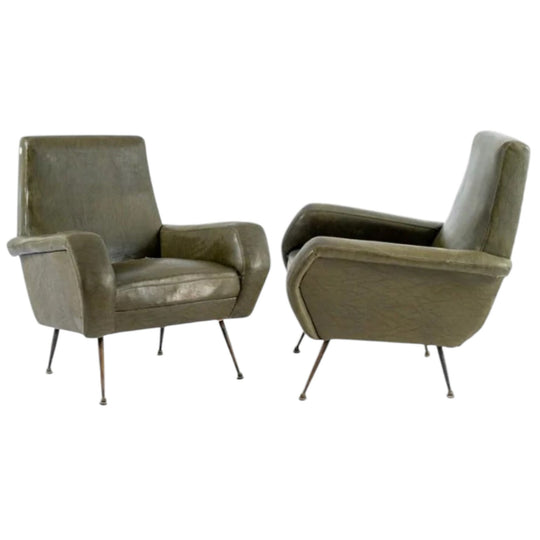 Midcentury Italian Armchairs