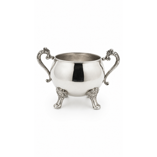 Vintage Silver Plated Sugar Bowl Trophy Style