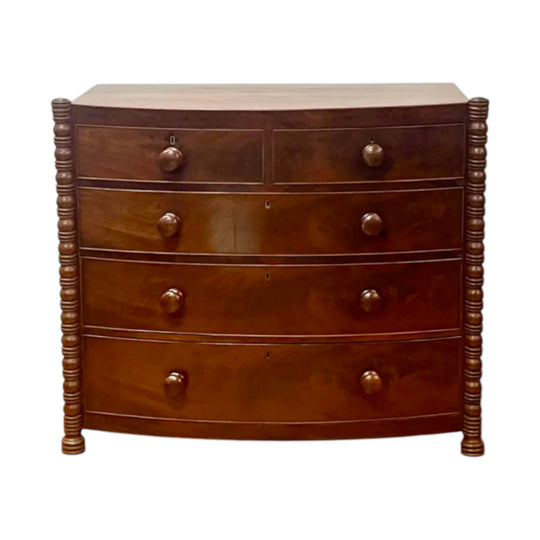 Antique later Georgian / William IV Mahogany Chest of Drawers.