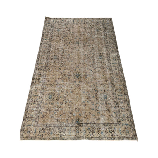 Rug.88 | 116 x 201cm | Vintage Oushak Turkish Scatter Rug