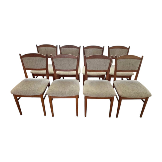 Set of 8 Vintage Parker Dining Chairs
