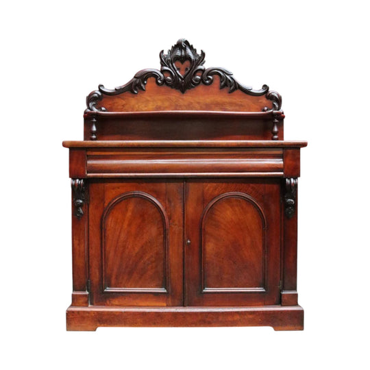 Antique Australian Cedar Chiffonier 2 Door Cabinet Sideboard B13005