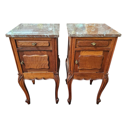 Pair of Louis XV Style Bedside Tables
