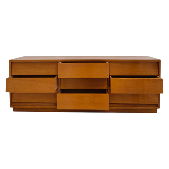 MCM Retro 9 Drawer Teak Sideboard