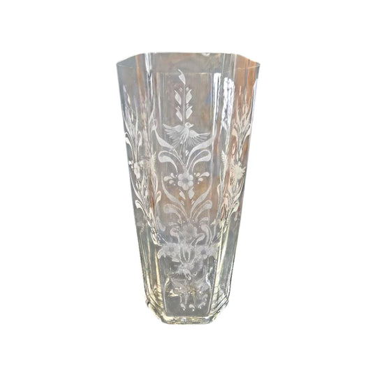 Murano Giovanni Cenedese Venini Seguso Barovier Glass Vase 1982 Limited Edition