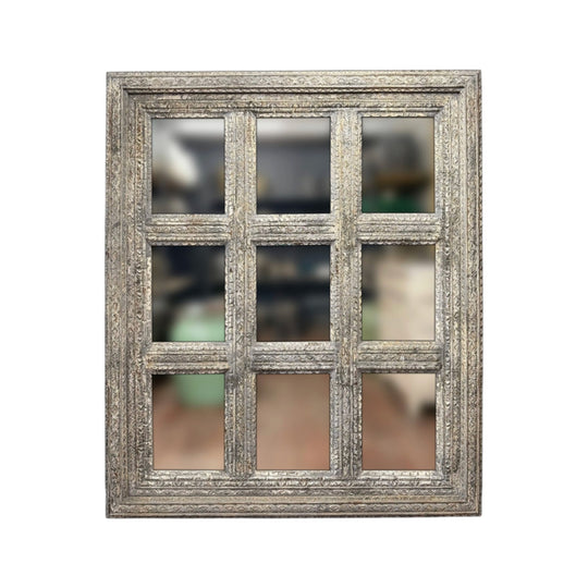 10 Panel Mirror Grey