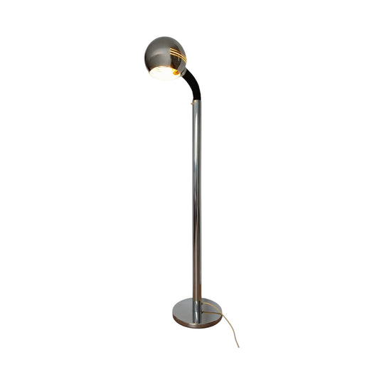 Vintage 1970's Italian chrome space age lamp