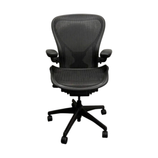 Herman Miller Aeron Chair with Armrests – Size C