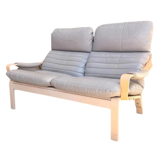 2 Seater Tessa Ferrara Leather Sofa