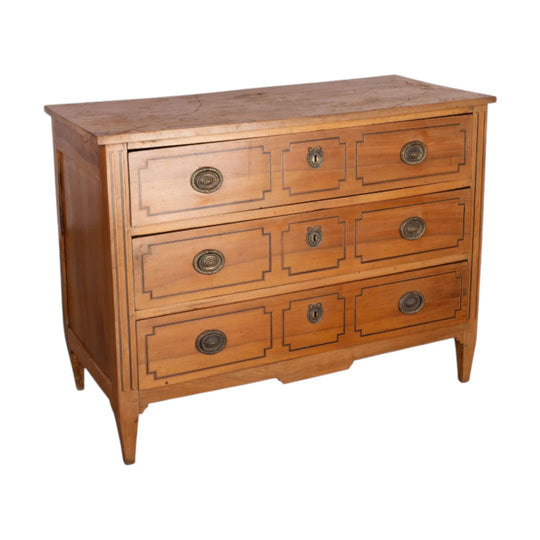 Antique French three drawer commode from Provence