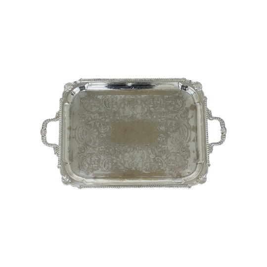 Early 20th century EPNS rectangular tray c.1910