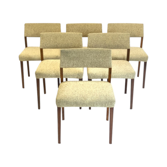 Danish Brazilian Rosewood Dining Chairs. Sold as a set of 6 in original condition, priced individually.