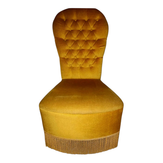 FRENCH FAUTEUIL/BOUDOIR SLIPPER CHAIR - Immaculate Condition