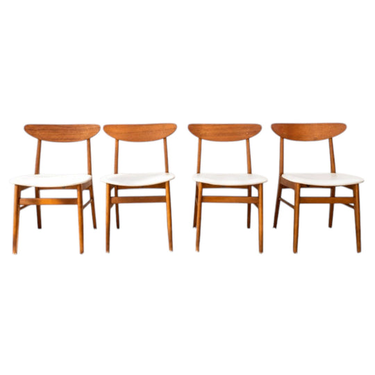 Mid Century Danish Faarup Dining Chairs