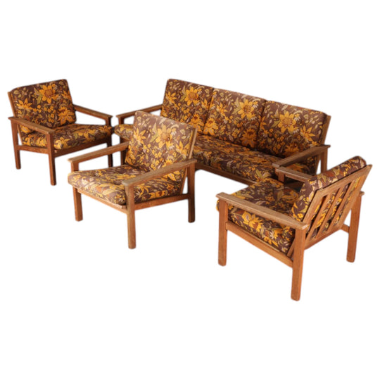 Teak 70's lounge set.