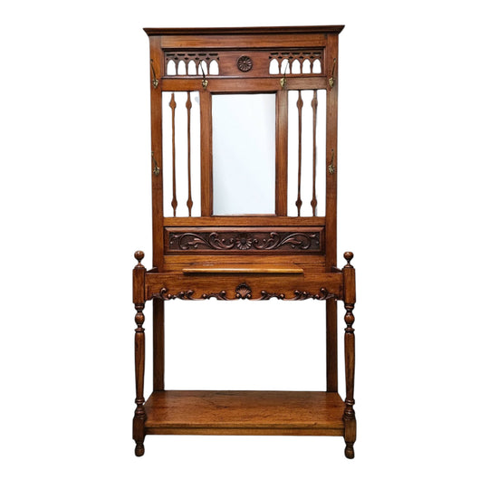 Stunning Edwardian Mahogany Hall Stand