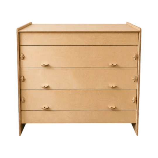 Plyroom A4 Natural Birch Drawer Unit (2021) – Minimalist Timber Storage Cabinet