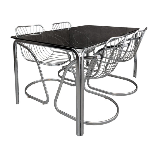Vintage Gastone Rinaldi Style Dining Suite