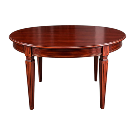 Vintage Mahogany Dining Table Elegant Classic Style