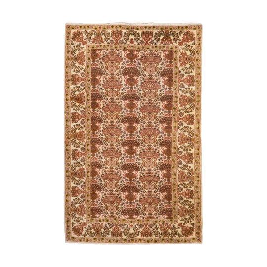 Decorative Persian Kerman Rug | Handwoven Wool