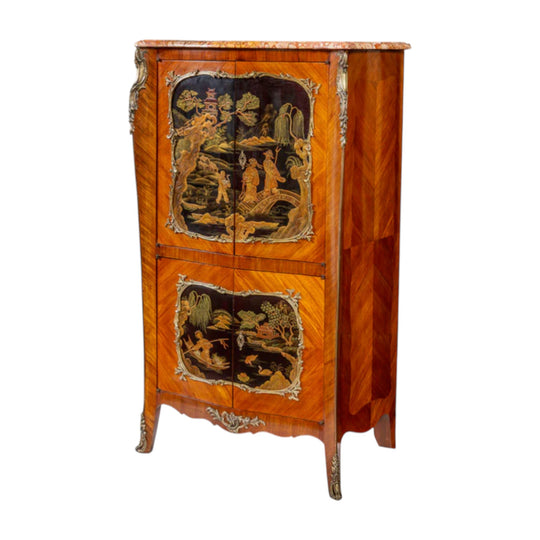 19th century French kingwood cabinet