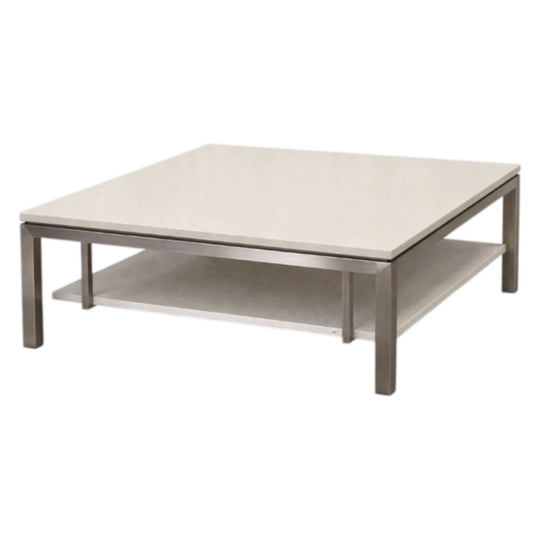 Coffee Table Caesarstone Top with Stainless Steel Frame