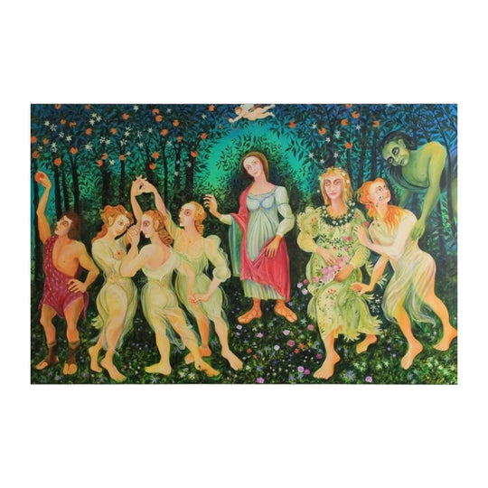 Variation on Boticelli's Primavera - Victor Rubin (1950 - )