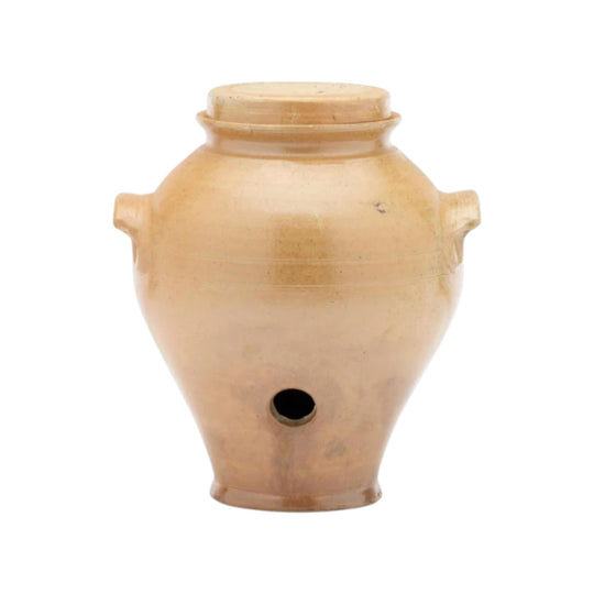 Antique French Vinegar Barrel from Provence with Lid