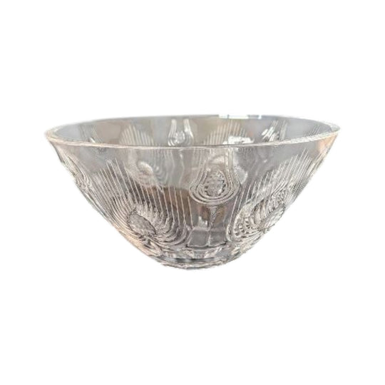 Lalique Balmoral "Chardon" (Thistle) Bowl, 25 cm, Model 13721