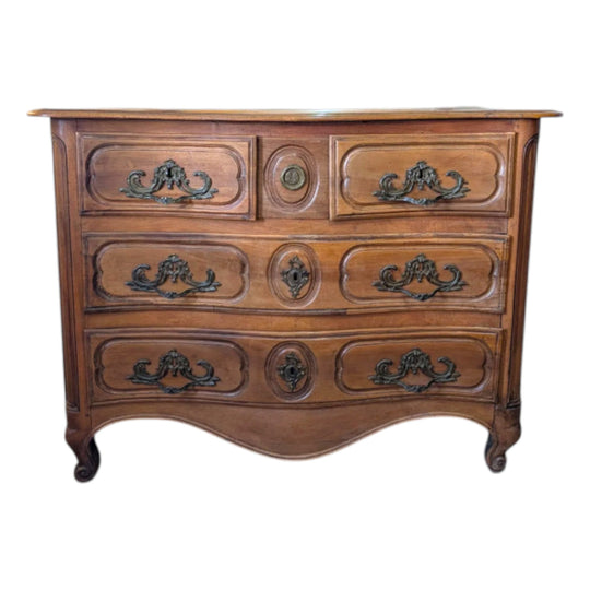 Louis XV style Walnut Chest of drawers C18th