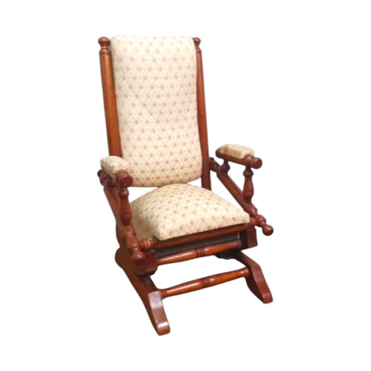 Vintage Upholstered Children's Dexter Style Rocking Chair